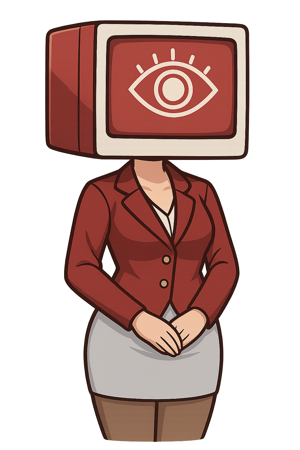 Diseño Personaje TV Ojo